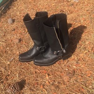 Double-H leather NEW  women’s boots 11m